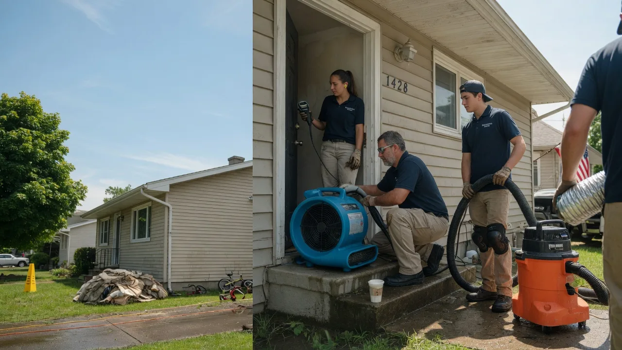 Water Damage Restoration in Grantville, KS near me